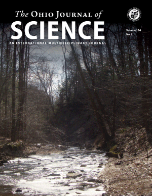 Cover image for The Ohio Journal of Science Volume 114, Number 2
