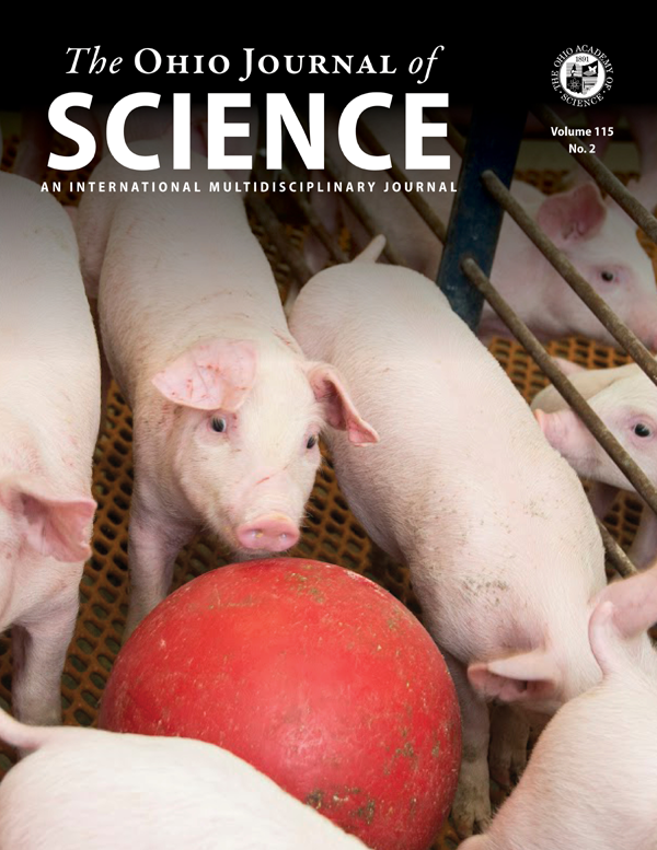 Cover image for The Ohio Journal of Science Volume 115, Number 2