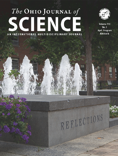 Cover image for The Ohio Journal of Science Volume 115, Number 1
