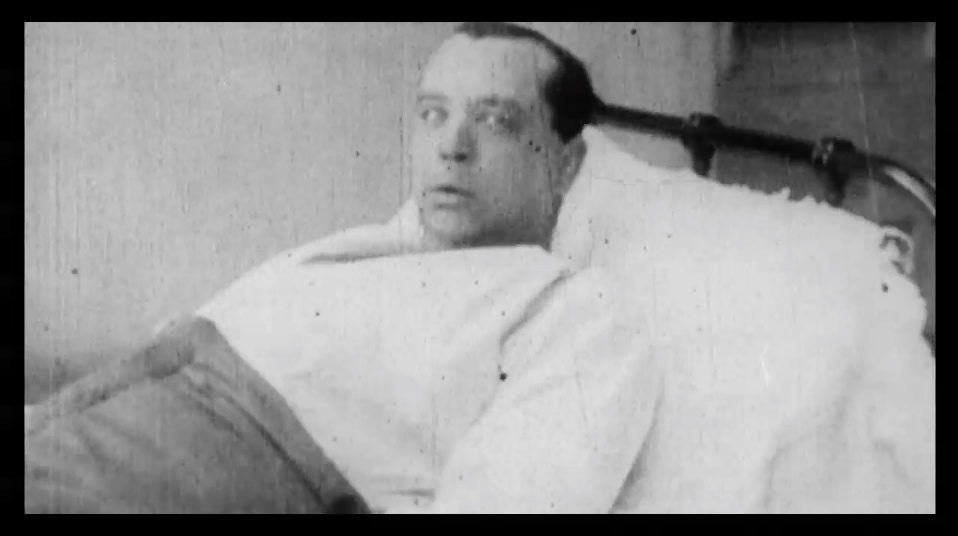Screenshot of All This Can Happen, by Siobhan Davies and David Hinton, 2012. “War Neuroses: Netley Hospital 1917.” Courtesy of the Wellcome Library, London.