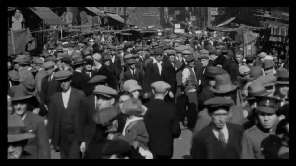 Screenshot of All This Can Happen by Siobhan Davies and David Hinton, 2012. . “The Open Road” by Claude Friese-Greene, 1925/6.